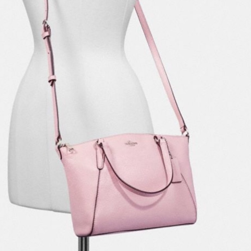 Authentic COACH pebbled leather mini Crossbody - Picture 3 of 8